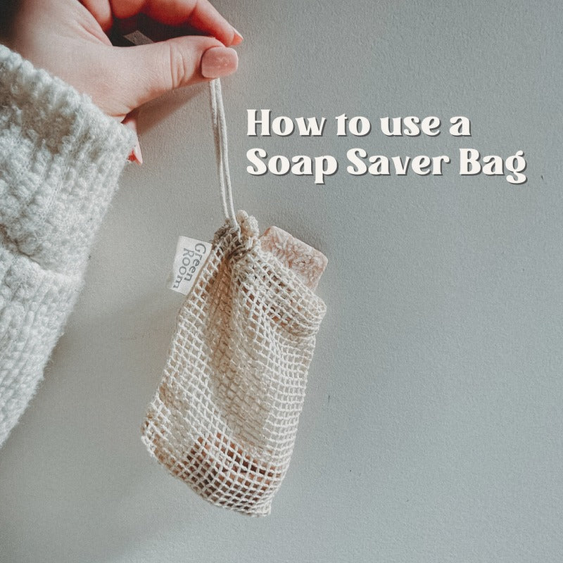 How to Use a Soap Saver Bag