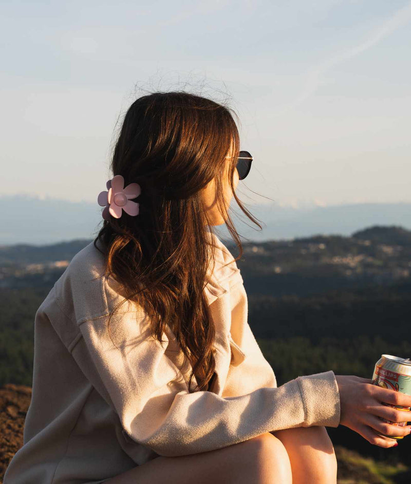 Flower Claw Clip