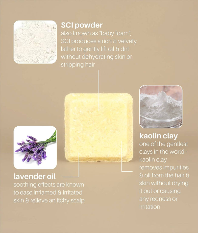 SUNNY Suds Shampoo Bar